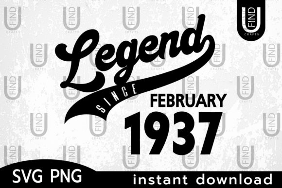 Vintage 1937, Legend Since February 1937