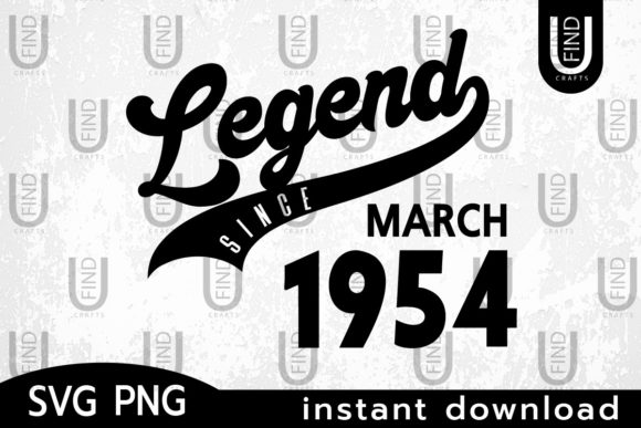 Vintage 1954, Legend Since March 1954